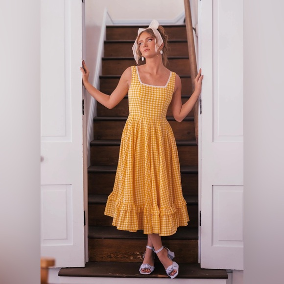 JessaKae Daze sundress in yellow - Picture 5 of 7